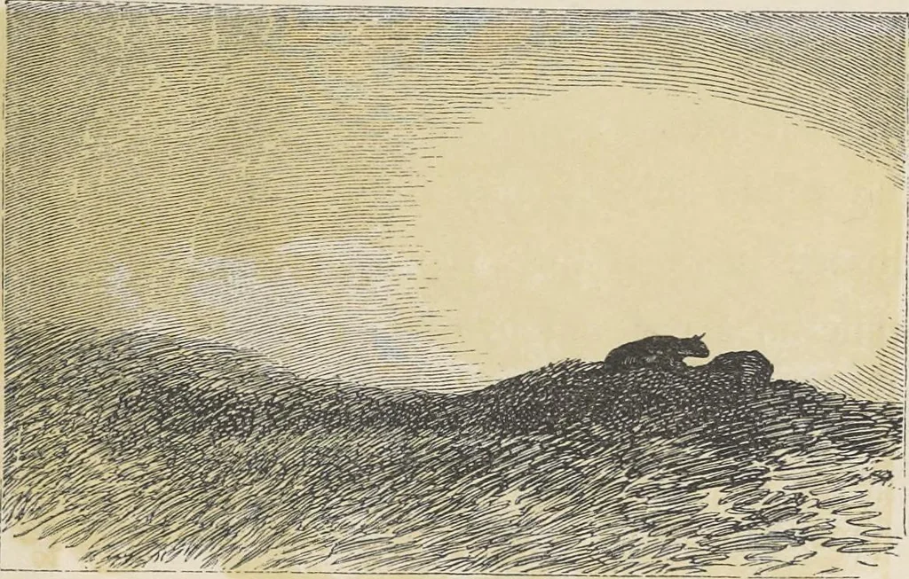 An illustration from The theory and practice of landscape painting in water-colours illustrated by a series of twenty-six drawings and diagrams in colours and numerous woodcuts, 1885, leaf 132