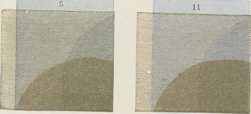 An illustration from The theory and practice of landscape painting in water-colours illustrated by a series of twenty-six drawings and diagrams in colours and numerous woodcuts, 1885, leaf 229