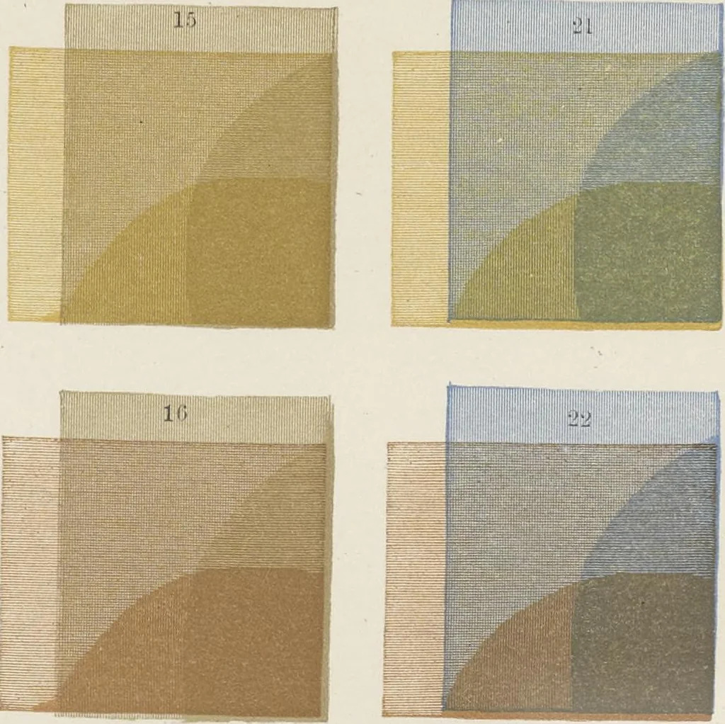 An illustration from The theory and practice of landscape painting in water-colours illustrated by a series of twenty-six drawings and diagrams in colours and numerous woodcuts, 1885, leaf 229