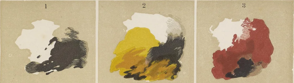 An illustration from The theory and practice of landscape painting in water-colours illustrated by a series of twenty-six drawings and diagrams in colours and numerous woodcuts, 1885, leaf 364