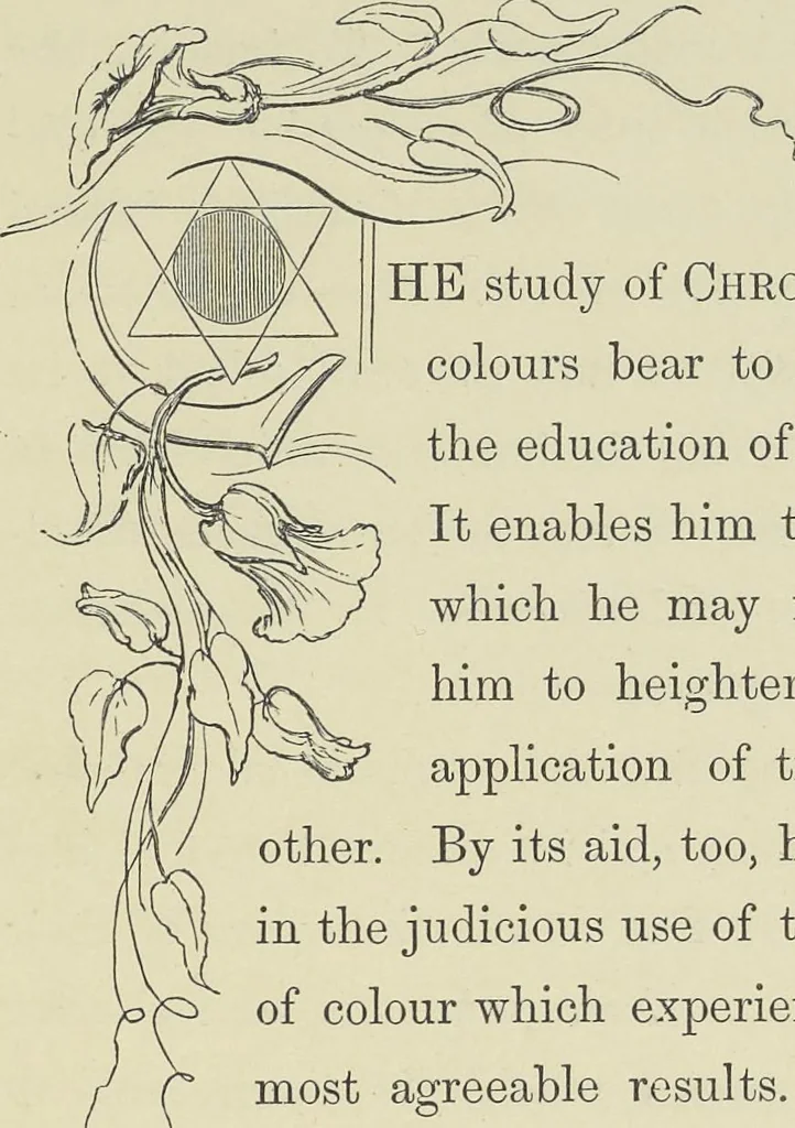 An illustration from The theory and practice of landscape painting in water-colours illustrated by a series of twenty-six drawings and diagrams in colours and numerous woodcuts, 1885, leaf 48