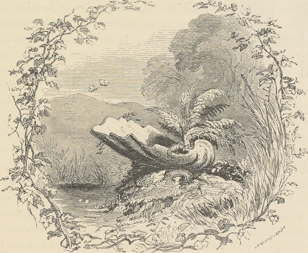 An illustration from The theory and practice of landscape painting in water-colours illustrated by a series of twenty-six drawings and diagrams in colours and numerous woodcuts, 1885, leaf 56