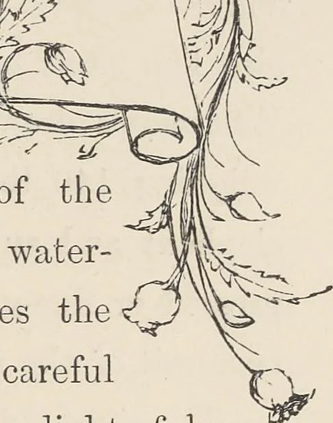 An illustration from The theory and practice of landscape painting in water-colours illustrated by a series of twenty-six drawings and diagrams in colours and numerous woodcuts, 1885, leaf 88