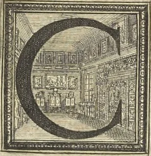 An illustration from Le cabinet de la Bibliotheque de Sainte Genevieve : divisé en deux parties : contenant les antiquitez de la réligion des chrétiens, des Egyptiens, & des Romains; des tombeaux, des poids & des médailles; de monnoyes, des pierres antiques gravées, & des mineraux ..., 1692, leaf 286