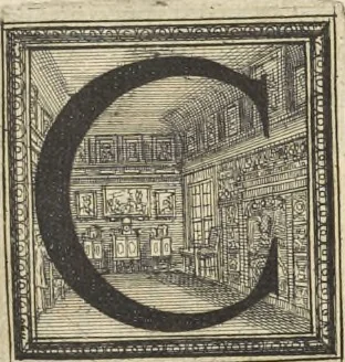 An illustration from Le cabinet de la Bibliotheque de Sainte Genevieve : divisé en deux parties : contenant les antiquitez de la réligion des chrétiens, des Egyptiens, & des Romains; des tombeaux, des poids & des médailles; de monnoyes, des pierres antiques gravées, & des mineraux ..., 1692, leaf 42