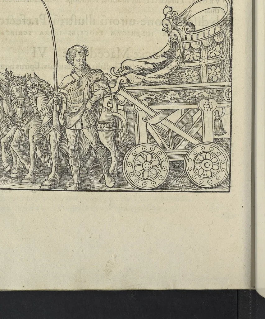 An illustration from Caesar Avgvstvs, sive, Historiae imperatorvm Caesarvmqve romanorvm ex antiqvis nvmismatibvs restitvtae liber secvndvs : acessit Caesaris Avgvsti vita et res gestae, 1574, leaf 345