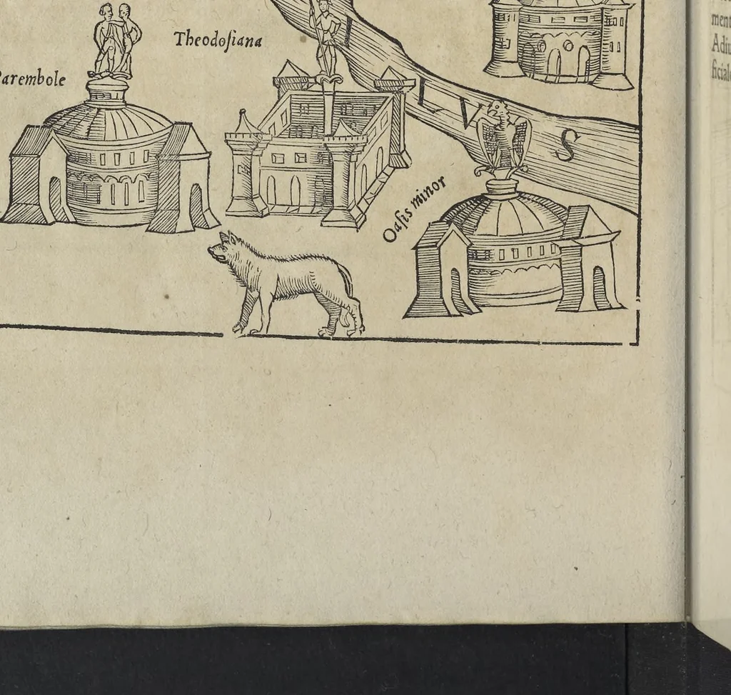 An illustration from Caesar Avgvstvs, sive, Historiae imperatorvm Caesarvmqve romanorvm ex antiqvis nvmismatibvs restitvtae liber secvndvs : acessit Caesaris Avgvsti vita et res gestae, 1574, leaf 391