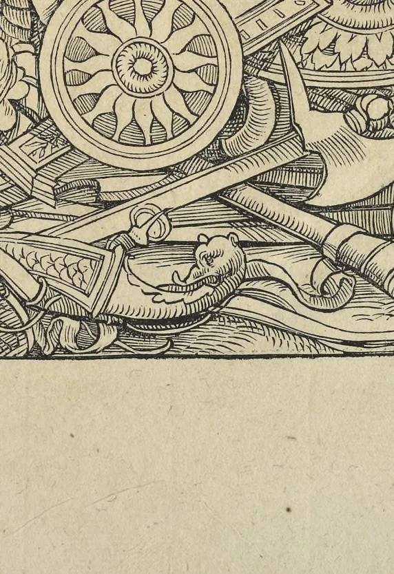 An illustration from Caesar Avgvstvs, sive, Historiae imperatorvm Caesarvmqve romanorvm ex antiqvis nvmismatibvs restitvtae liber secvndvs : acessit Caesaris Avgvsti vita et res gestae, 1574, leaf 446