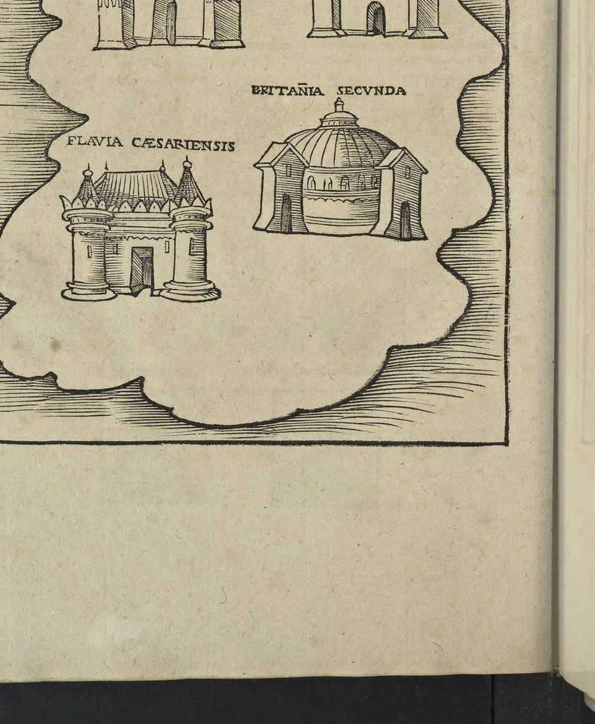An illustration from Caesar Avgvstvs, sive, Historiae imperatorvm Caesarvmqve romanorvm ex antiqvis nvmismatibvs restitvtae liber secvndvs : acessit Caesaris Avgvsti vita et res gestae, 1574, leaf 467
