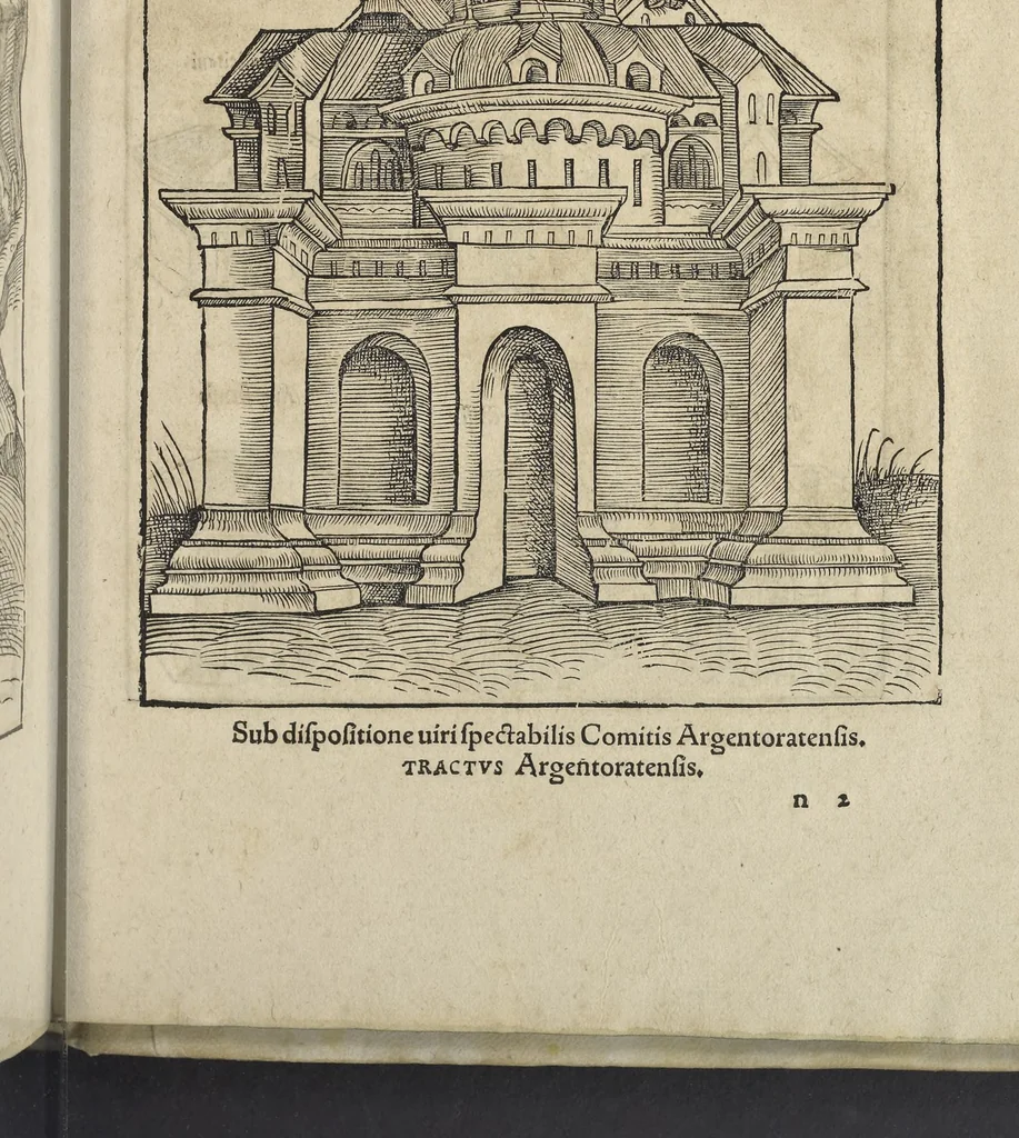 An illustration from Caesar Avgvstvs, sive, Historiae imperatorvm Caesarvmqve romanorvm ex antiqvis nvmismatibvs restitvtae liber secvndvs : acessit Caesaris Avgvsti vita et res gestae, 1574, leaf 478