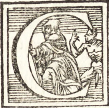 An illustration from Canones et decreta Sacrosancti Oecvmenici et Generalis Concilii Tridentini svb Pavlo III, Ivlio III, Pio IIII. Pontificibvs Max, 1564, leaf 154