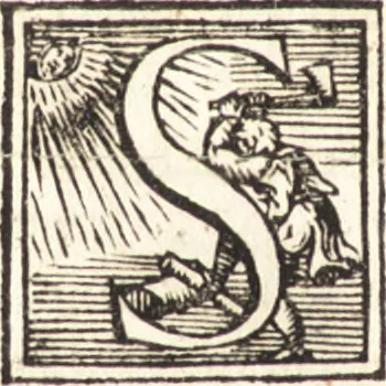 An illustration from Canones et decreta Sacrosancti Oecvmenici et Generalis Concilii Tridentini svb Pavlo III, Ivlio III, Pio IIII. Pontificibvs Max, 1564, leaf 21