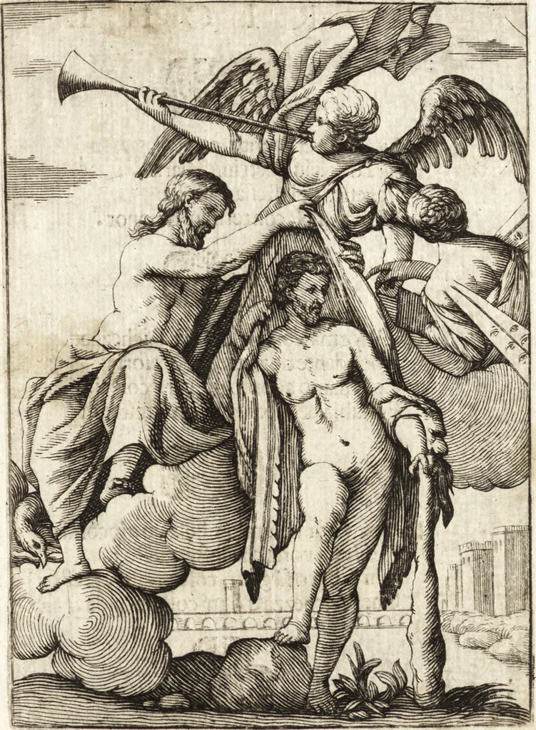 An illustration from La carta del nauegar pitoresco : dialogo tra vn senator venetian deletante, e vn professor de pitura, soto nome d'ecelenza, e de compare ..., 1660, leaf 616