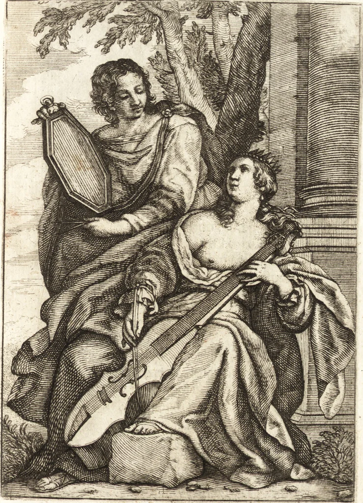 An illustration from La carta del nauegar pitoresco : dialogo tra vn senator venetian deletante, e vn professor de pitura, soto nome d'ecelenza, e de compare ..., 1660, leaf 622