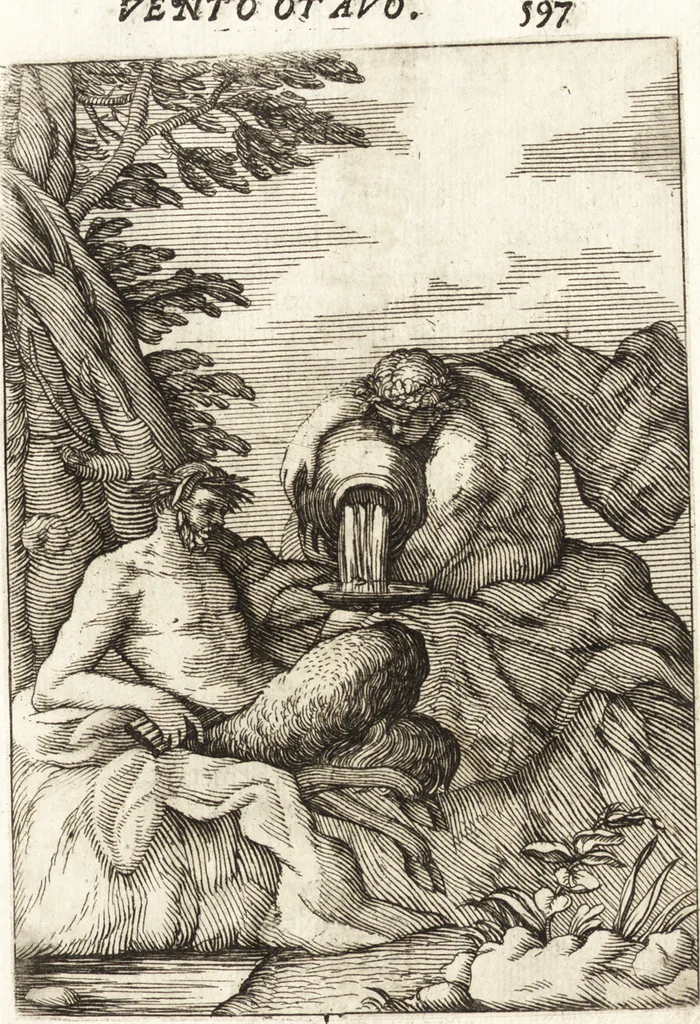 An illustration from La carta del nauegar pitoresco : dialogo tra vn senator venetian deletante, e vn professor de pitura, soto nome d'ecelenza, e de compare ..., 1660, leaf 624