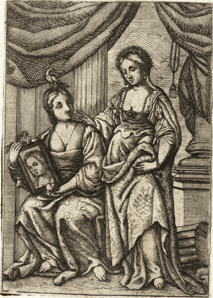 An illustration from La carta del nauegar pitoresco : dialogo tra vn senator venetian deletante, e vn professor de pitura, soto nome d'ecelenza, e de compare ..., 1660, leaf 626