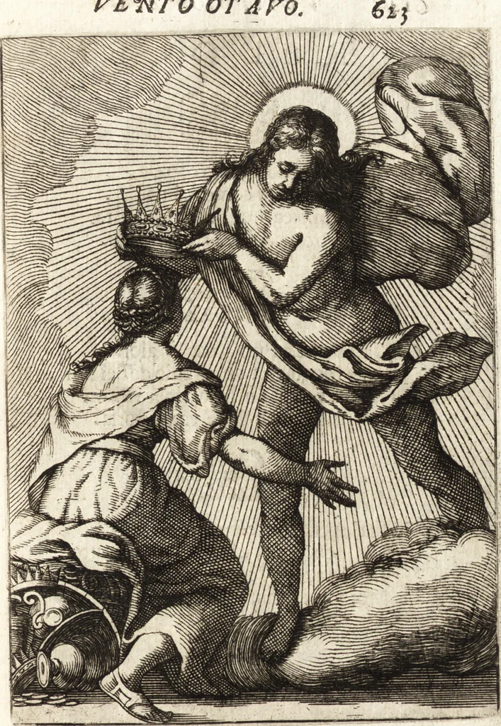 An illustration from La carta del nauegar pitoresco : dialogo tra vn senator venetian deletante, e vn professor de pitura, soto nome d'ecelenza, e de compare ..., 1660, leaf 650