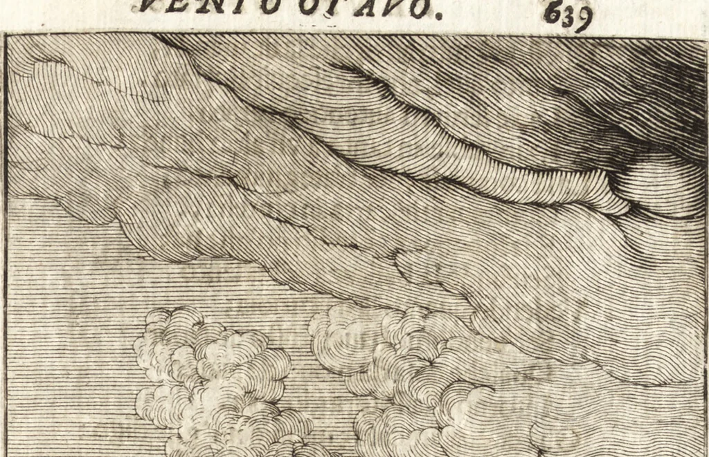 An illustration from La carta del nauegar pitoresco : dialogo tra vn senator venetian deletante, e vn professor de pitura, soto nome d'ecelenza, e de compare ..., 1660, leaf 666