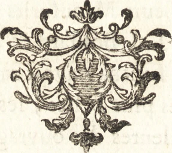 An illustration from Catalogue des livres du cabinet de feu M. d'Ennery : dont la vente se fera le lundi 18 décembre 1786 & jours suivans, à quatre heures de relevée, en sa maison, rue Neuve-des-bons-enfans, no. 10, 1786, leaf 11