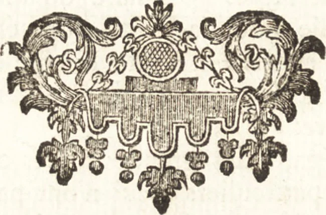 An illustration from Catalogue d'une collection considérable de curiositez de differens genres, dont la vente doit commencer le lundi 2 decembre 1737 à deux heures après midi chez Gersaint marchand, pont Notre Dame, 1737, leaf 11