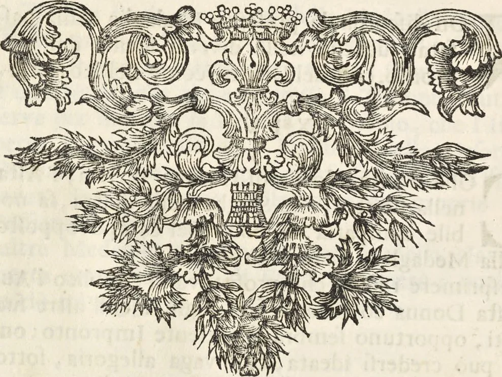 An illustration from I cesari in oro : raccolti nel Farnese museo, e pubblicati colle loro congrue interpretazioni, 1694, leaf 399