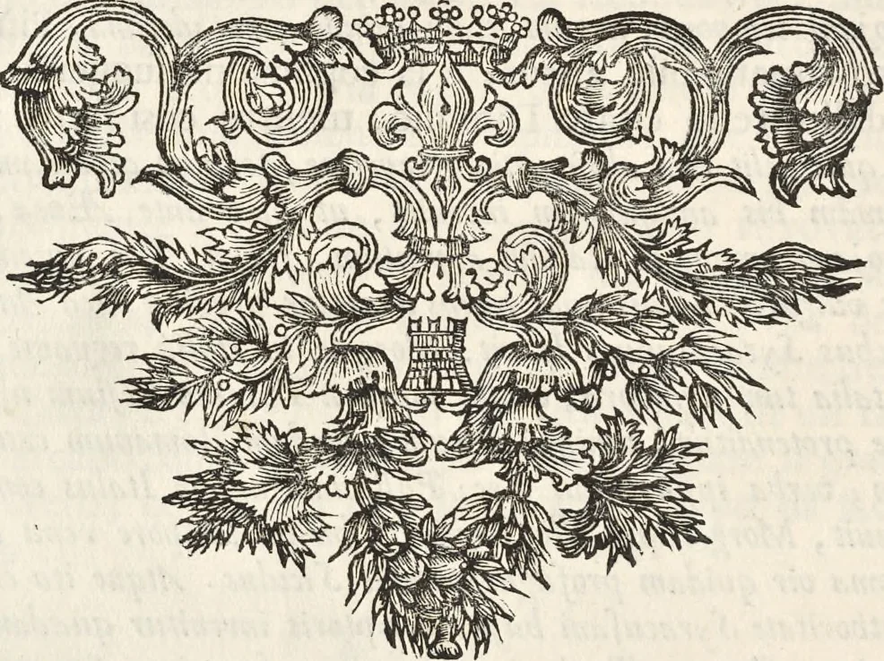 An illustration from I cesari in oro : raccolti nel Farnese museo, e pubblicati colle loro congrue interpretazioni, 1694, leaf 77