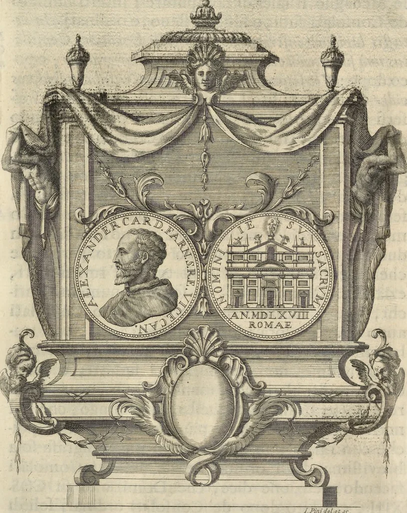 An illustration from I cesari in oro : raccolti nel Farnese museo, e pubblicati colle loro congrue interpretazioni, 1694, leaf 147