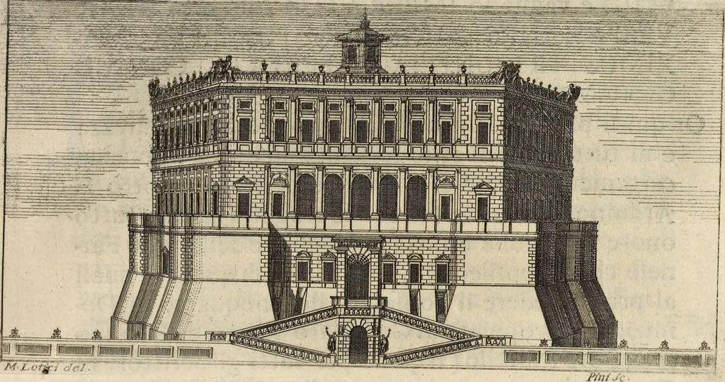 An illustration from I cesari in oro : raccolti nel Farnese museo, e pubblicati colle loro congrue interpretazioni, 1694, leaf 150