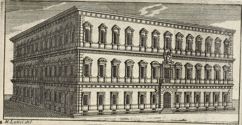 An illustration from I cesari in oro : raccolti nel Farnese museo, e pubblicati colle loro congrue interpretazioni, 1694, leaf 28