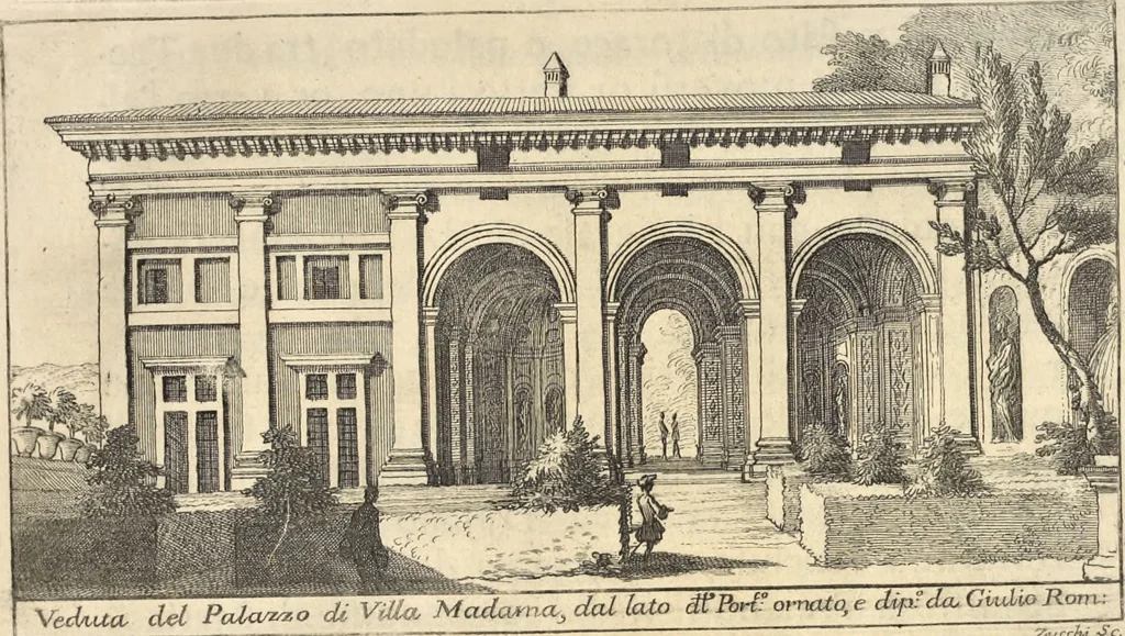 An illustration from I cesari in oro : raccolti nel Farnese museo, e pubblicati colle loro congrue interpretazioni, 1694, leaf 172