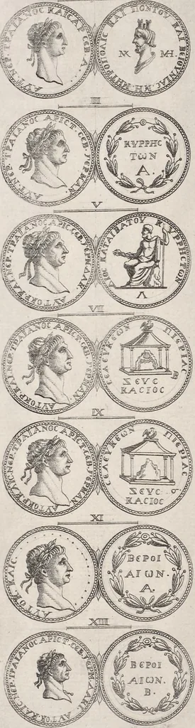 An illustration from I cesari in oro : raccolti nel Farnese museo, e pubblicati colle loro congrue interpretazioni, 1694, leaf 290