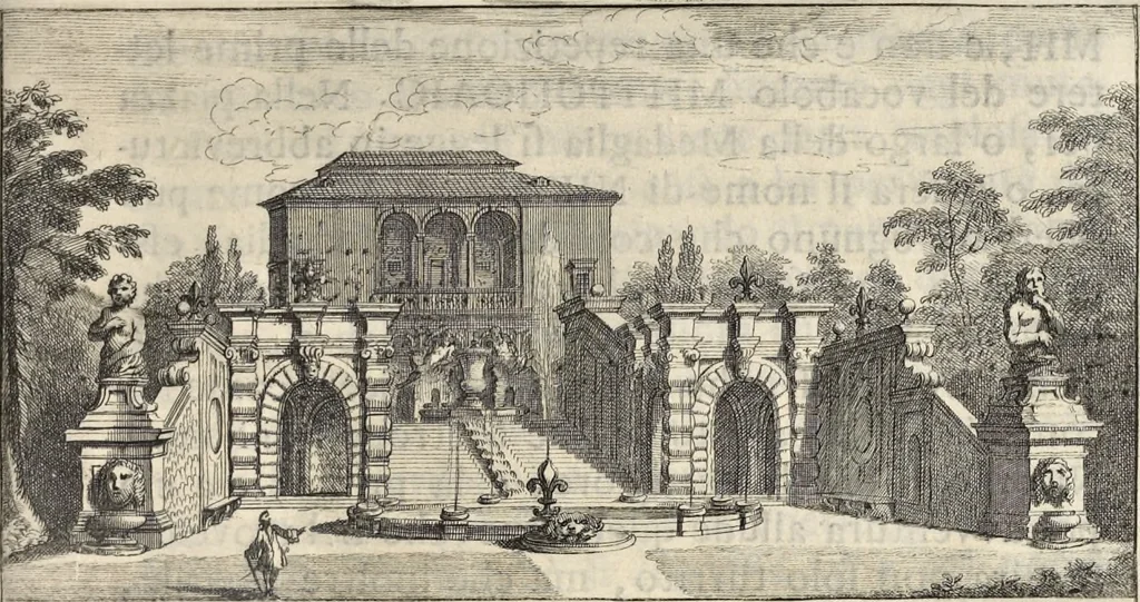 An illustration from I cesari in oro : raccolti nel Farnese museo, e pubblicati colle loro congrue interpretazioni, 1694, leaf 291