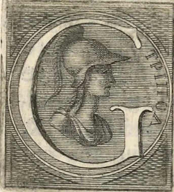 An illustration from I cesari in oro : raccolti nel Farnese museo, e pubblicati colle loro congrue interpretazioni, 1694, leaf 343