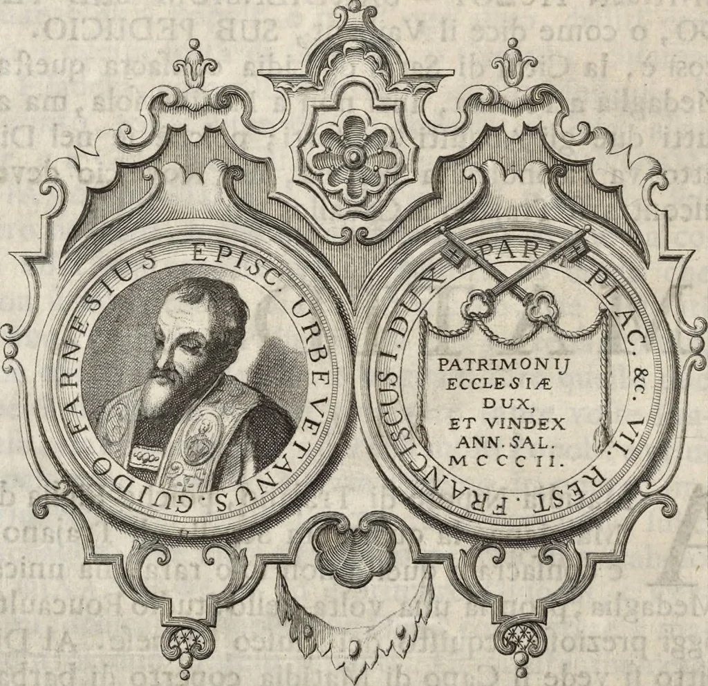 An illustration from I cesari in oro : raccolti nel Farnese museo, e pubblicati colle loro congrue interpretazioni, 1694, leaf 366