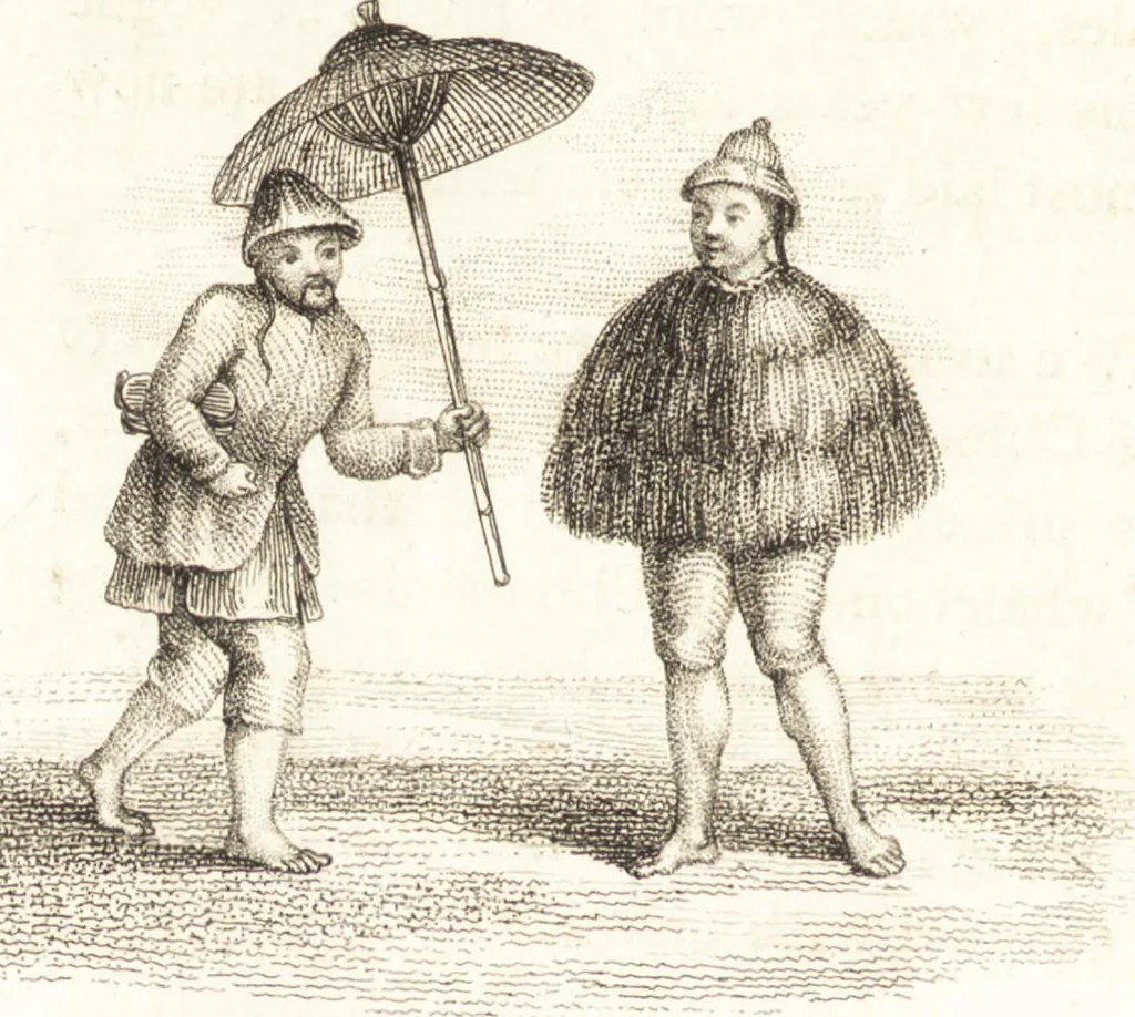 An illustration from China, its costume, arts, manufactures, &c. : edited principally from the originals in the cabinet of the late M. Bertin, with observations explanatory, historical, and literary, 1812, leaf 47