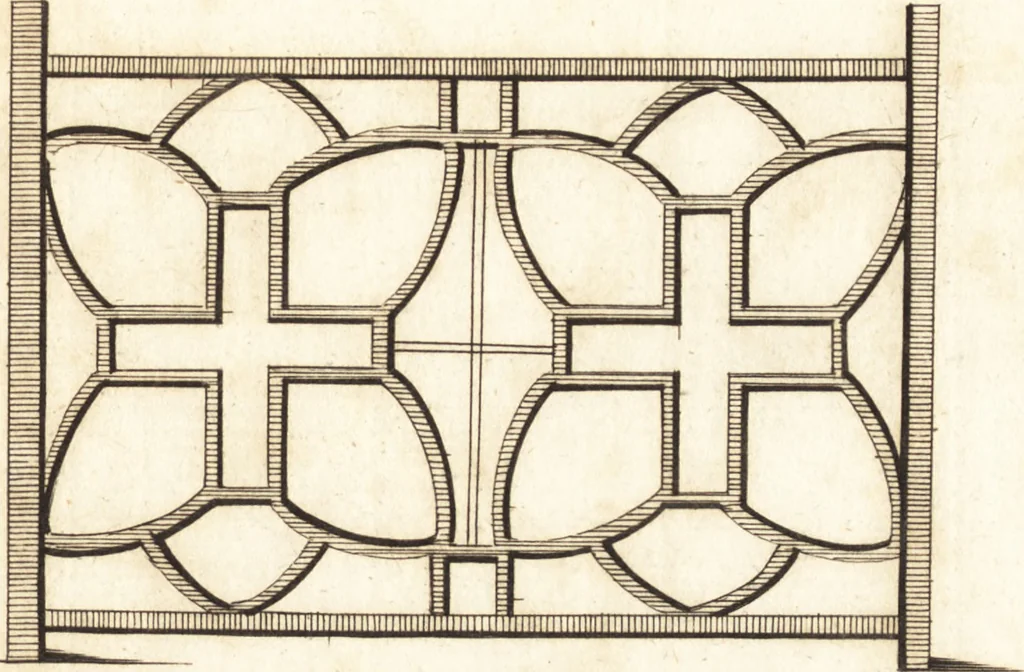 An illustration from Chinese architecture, civil and ornamental. Being a large collection of the most elegant and useful designs of plans and elevations, &c. from the imperial retreat to the smallest ornamental building in China. Likewise their marine subjects. The whole to adorn gardens, parks, forests, woods, canals, &c. .., 1759, leaf 116