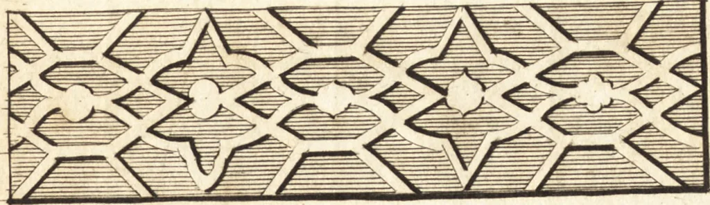An illustration from Chinese architecture, civil and ornamental. Being a large collection of the most elegant and useful designs of plans and elevations, &c. from the imperial retreat to the smallest ornamental building in China. Likewise their marine subjects. The whole to adorn gardens, parks, forests, woods, canals, &c. .., 1759, leaf 124