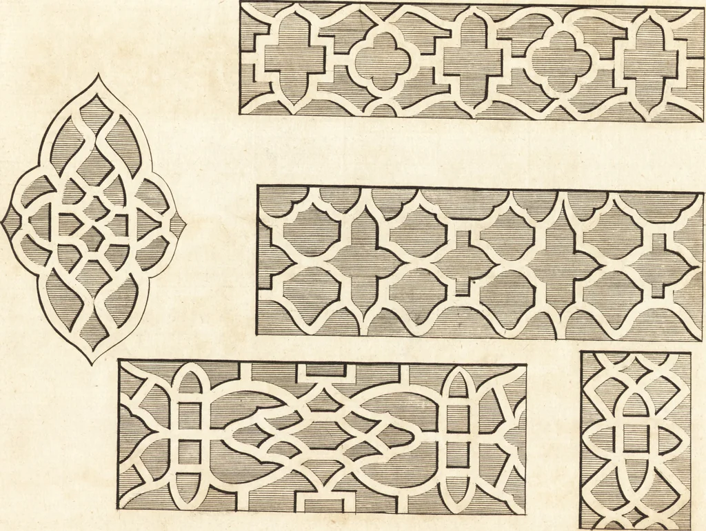 An illustration from Chinese architecture, civil and ornamental. Being a large collection of the most elegant and useful designs of plans and elevations, &c. from the imperial retreat to the smallest ornamental building in China. Likewise their marine subjects. The whole to adorn gardens, parks, forests, woods, canals, &c. .., 1759, leaf 126