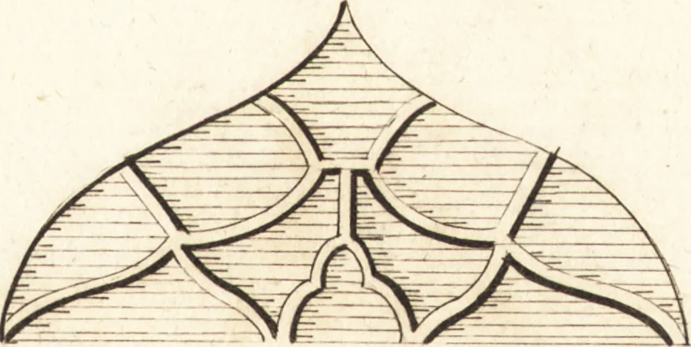 An illustration from Chinese architecture, civil and ornamental. Being a large collection of the most elegant and useful designs of plans and elevations, &c. from the imperial retreat to the smallest ornamental building in China. Likewise their marine subjects. The whole to adorn gardens, parks, forests, woods, canals, &c. .., 1759, leaf 132