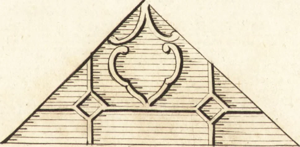 An illustration from Chinese architecture, civil and ornamental. Being a large collection of the most elegant and useful designs of plans and elevations, &c. from the imperial retreat to the smallest ornamental building in China. Likewise their marine subjects. The whole to adorn gardens, parks, forests, woods, canals, &c. .., 1759, leaf 132