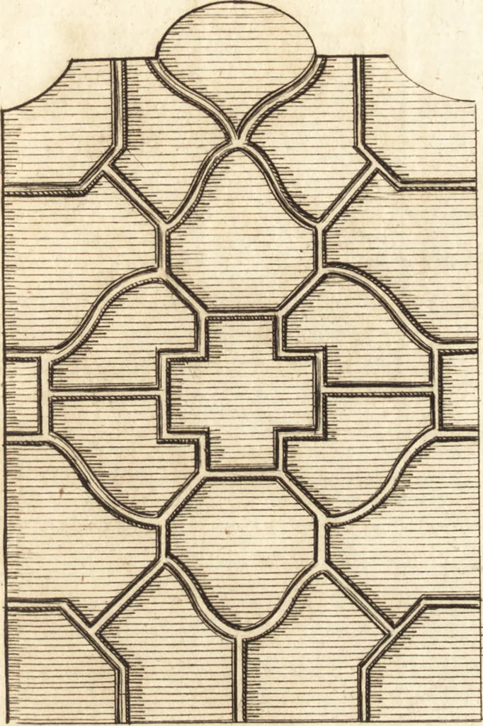 An illustration from Chinese architecture, civil and ornamental. Being a large collection of the most elegant and useful designs of plans and elevations, &c. from the imperial retreat to the smallest ornamental building in China. Likewise their marine subjects. The whole to adorn gardens, parks, forests, woods, canals, &c. .., 1759, leaf 134
