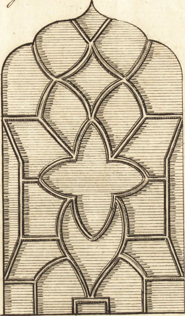 An illustration from Chinese architecture, civil and ornamental. Being a large collection of the most elegant and useful designs of plans and elevations, &c. from the imperial retreat to the smallest ornamental building in China. Likewise their marine subjects. The whole to adorn gardens, parks, forests, woods, canals, &c. .., 1759, leaf 134