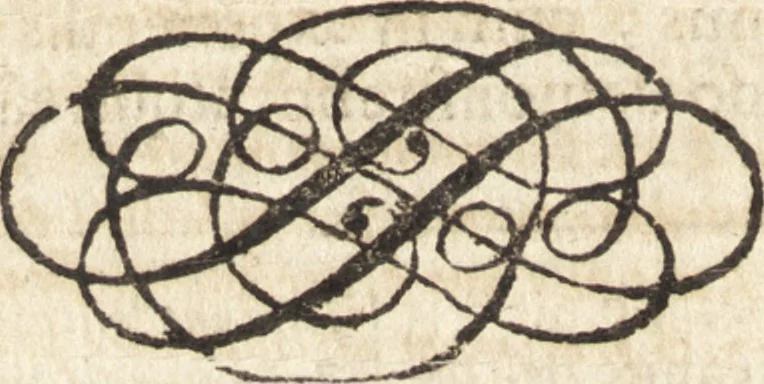 An illustration from Christiani Thomasii, JCti, Consil. Elect. Brandenb. in Univers. Frideric. P.P. & dictae univers. ac facult. ibid. juridicae senioris Institutionum jurisprudentiae divinae libri tres : in quibus fundamenta juris naturalis secundum hypotheses illustris Pufendorffii perspicuè demonstrantur, & ab objectionibus dissentientium, potissimum D. Valentini Alberti, professoris Lipsiensis, liberantur, fundamenta itidem juris divini positivi universalis primùm à jure naturali distinctè secernuntur & explicantur .., 1694, leaf 233