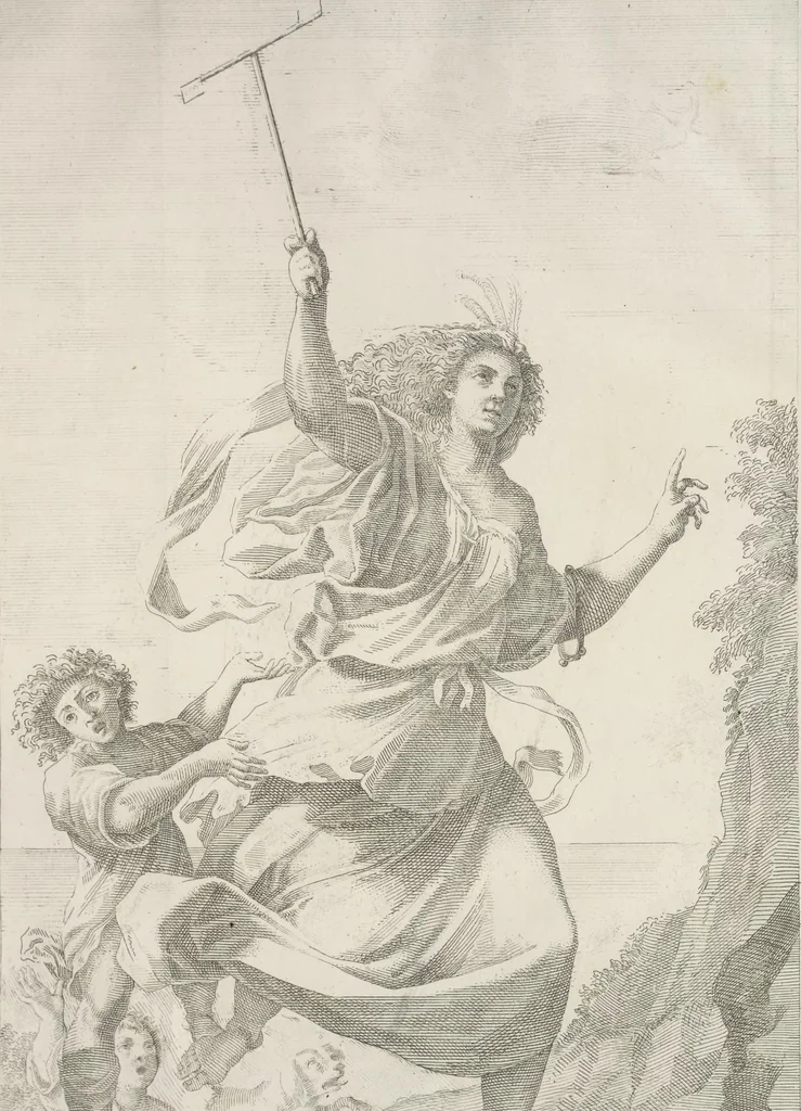 An illustration from Il claustro di S. Michele in Bosco di Bologna : dipinto dal famoso Lodovico Carracci, e da altri eccellenti maestri uscita dalla sua scola, 1694, leaf 40