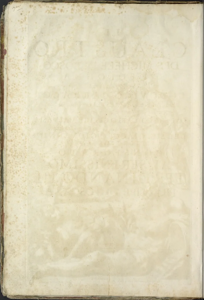 An illustration from Il claustro di S. Michele in Bosco di Bologna : dipinto dal famoso Lodovico Carracci, e da altri eccellenti maestri uscita dalla sua scola, 1694, leaf 5
