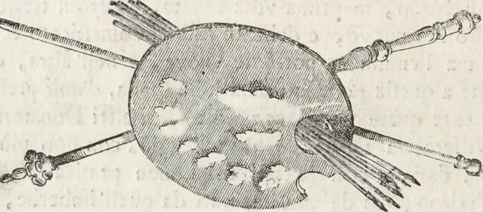 An illustration from Il claustro di S. Michele in Bosco di Bologna : dipinto dal famoso Lodovico Carracci, e da altri eccellenti maestri uscita dalla sua scola, 1694, leaf 57