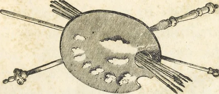 An illustration from Il claustro di S. Michele in Bosco di Bologna : dipinto dal famoso Lodovico Carracci, e da altri eccellenti maestri uscita dalla sua scola, 1694, leaf 6