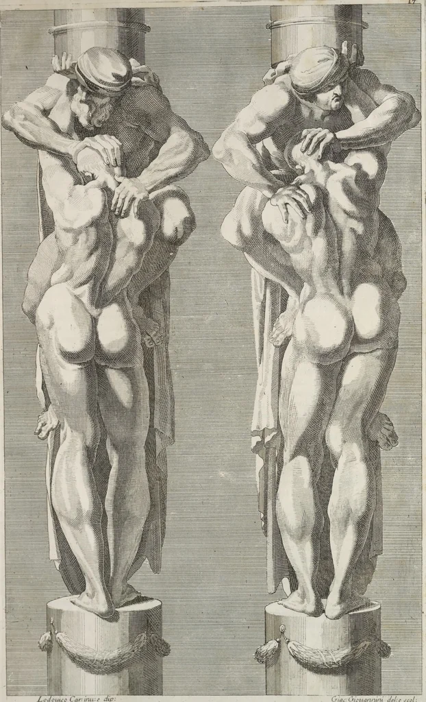 An illustration from Il claustro di S. Michele in Bosco di Bologna : dipinto dal famoso Lodovico Carracci, e da altri eccellenti maestri uscita dalla sua scola, 1694, leaf 76