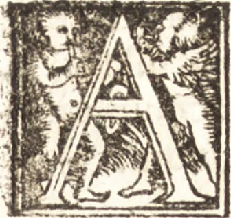 An illustration from Concilia omnia, tam generalia quam particularia : ab apostolorum temporibus in hunc vsque diem a sanctissimis patribus celebrata, & quorum acta literis mandata, ex vetustissimis diuersa[rum] regionu[m] bibliothecis haberi potuere, his duobus tomis continentur : tomvs primvs ea recenset concilia, quae a beato Petro apostolo vsq[ue] ad Iohanne[m] huius nominis papam secundu[m] seruata inuenimus : quo[rum] ordinem & nomina si quis accuratius desideret, versa pagina indicabit, 1538, leaf 1108