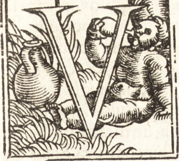 An illustration from Concilia omnia, tam generalia quam particularia : ab apostolorum temporibus in hunc vsque diem a sanctissimis patribus celebrata, & quorum acta literis mandata, ex vetustissimis diuersa[rum] regionu[m] bibliothecis haberi potuere, his duobus tomis continentur : tomvs primvs ea recenset concilia, quae a beato Petro apostolo vsq[ue] ad Iohanne[m] huius nominis papam secundu[m] seruata inuenimus : quo[rum] ordinem & nomina si quis accuratius desideret, versa pagina indicabit, 1538, leaf 136